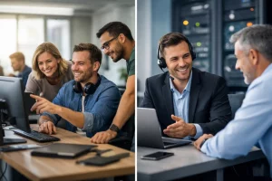 InnovaCOM – IT & Kommunikation, auf die Sie sich verlassen können. 7 Internes IT-Team oder Dienstleister?