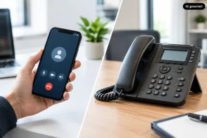 Softphone oder Tischtelefon im Vergleich für KMU