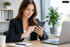 IT-Systemhaus aus Wuppertal für den Mittelstand | InnovaCOM 19 Geschäftsnummer auf Handy richtig einrichten
