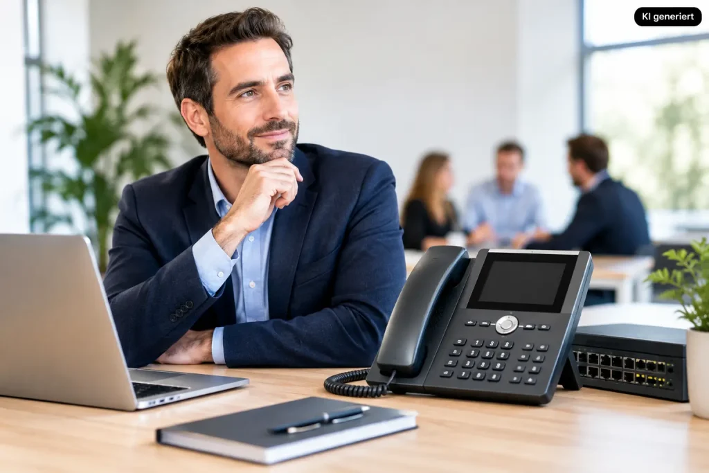 Telefonanlage kaufen oder mieten im Mittelstand